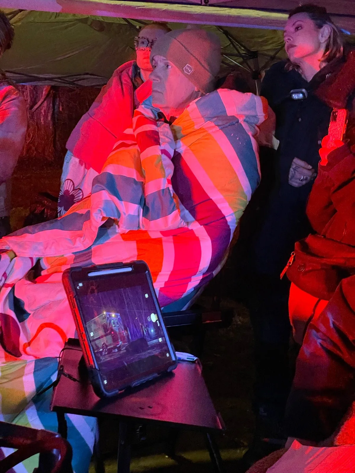 Behind the scenes of She Listens Alone